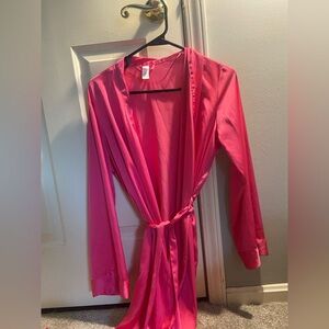 Stars above pink robe